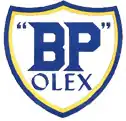 OLEX-Markenzeichen mit BP und schildförmiger Umrandung, Mitte der 1930er Jahre