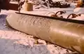 Fertiger Drainagepfahl