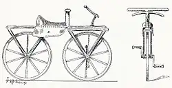 Tretkurbelrad von Baader (1825?/62)