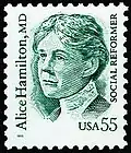 Briefmarke zu Ehren Hamiltons