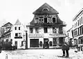 Ecke Brück- und Reinoldistraße um 1890, heutiger Platz von Leeds.