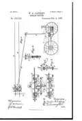 Caffrey-Patentschrift vom 9. Februar 1897,[7] Gesamtbetrachtung