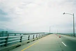 Die Fahrt über den 37 km langen Chesapeake Bay Bridge-Tunnel ist eine Attraktion