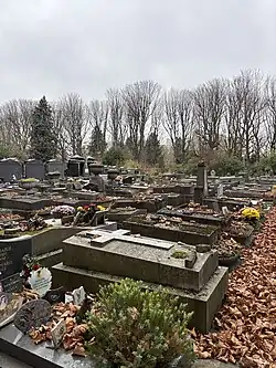 Der Cimetière parisien de Pantin im November 2025.