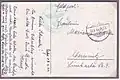 Feldpostkarte aus dem Bereich Generalinspekteur der Verstärkten SS-Totenkopfstandarten