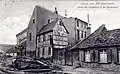 Gartengasse an der Stadtmauer ca. 1906 (heute Goethestraße)