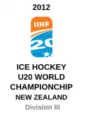 Logo der Weltmeisterschaft der Division III der U20-Junioren