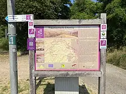 Start- und Zielpunkt am Kalmuter Weg bei Boppard