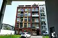 Saniertes Fabrikgebäude in der Chausseestraße&nbsp;35, erster Hinterhof (vormals: Carl Flohr)