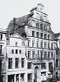 Die Krämerkompanie um 1900. Sie wurde, bis auf ihr Portal, 1904 abgebrochen