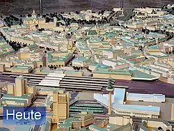 Modell des heutigen Hannover