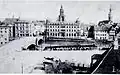 Das Hauptpostamt am Neckar um 1900