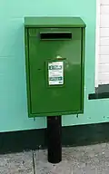 Großer Postbriefkasten der An Post