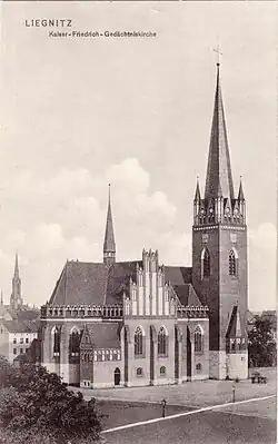 Kaiser-Friedrich-Gedächtnis-Kirche in Liegnitz