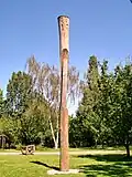 Horst Rainer Kerger: Baumstele, 1988