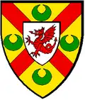 Wappen der Grafen von Kesselstatt von 1776