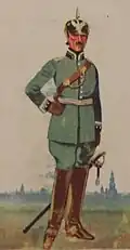 Königs-Jäger zu Pferd Posen/Westpreußen (Rittmeister im Dienstanzug)