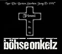 Cover der Single Nur die Besten sterben jung
