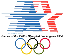 Logo Olympische Spiele 1984