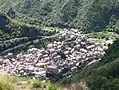 Orsomarso mitten in den Bergen