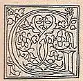 P 33, Boccaccio: Sei novelle – Seite 3 mit Initiale
