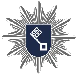 Polizeistern der Bremer Polizei