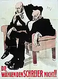 Wahlplakat für die Demokratische Partei Österreichs zur Konstituierenden Nationalversammlung 1919