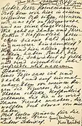 Postkarte aus Dötlingen, 1911