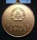 Für 30 Jahre treue Arbeit (Revers)
