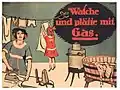 Die Einbußen durch das Erstarken des elektrischen Lichts konnten durch einige neue Haushaltsmittel für die Gasanlagen ausgeglichen werden.[15]