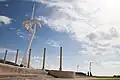 Plaça d’Europa mit Fernsehturm