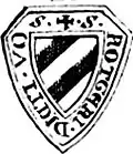 Siegel von Rutgerus Voss zu Aplerbeck 1344