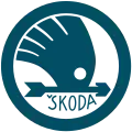 Dieses Logo wurde zu Beginn eingeführt, jedoch kurz danach wegen Repro­duk­tions­schwie­rig­keiten aufgegeben.