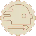 Das Logo nimmt die heutige Gestalt an.