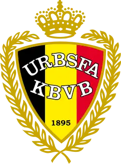 Wappen der Belgischen Nationalmannschaft