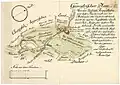Detailkarte Unterbruck von 1792