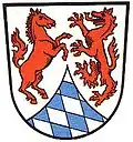 Roter Panther im ehemaligen Wappen des Landkreises Griesbach