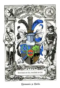 Wappen des Corps Normannia Berlin