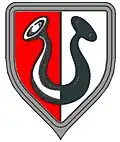 Zwei Büffelhörner in silber und schwarz (Nähermemmingen&nbsp;DE)