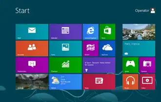 Startbildschirm von Windows&nbsp;8