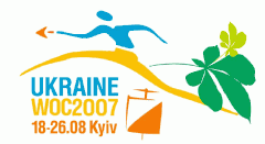 Offizielles Logo der Orientierungslauf-Weltmeisterschaften 2007 in Kiew