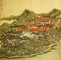 Thronhalle der ewigen Segnung (Vierzig Ansichten des Yuanming Yuan 1744)
