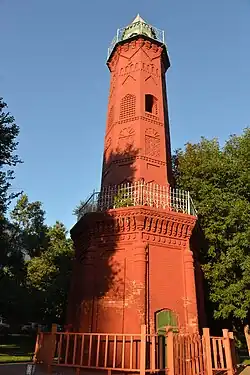 Hanya-Moschee Xuanli-Turm in Taching-Ort