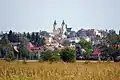 Sanok, von Blonia-Ebene aus gesehen