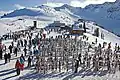 Wintersport am Whistler Mountain