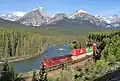 Die Morant’s Curve des Bow River
