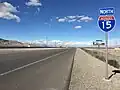 erstes Bestätigungsschild im Clark County mit Angabe der Himmelsrichtung / Nevada