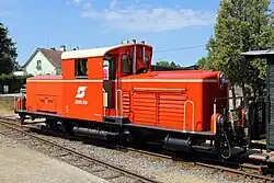 Diesellok 2091.09 (Bj 1940) am Bahnhof Heidenreichstein
