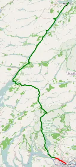Verlauf der A 82