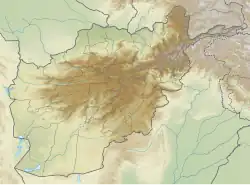 Lagekarte von Afghanistan